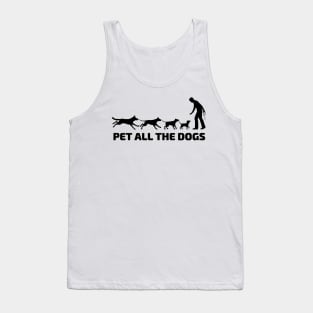 Pet All The Dogs Tank Top